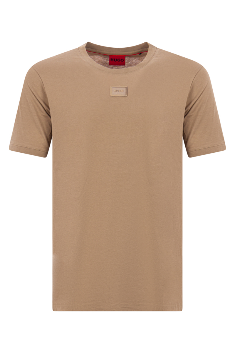 Hugo Boss T-shirt Diragolino_c L-bruin