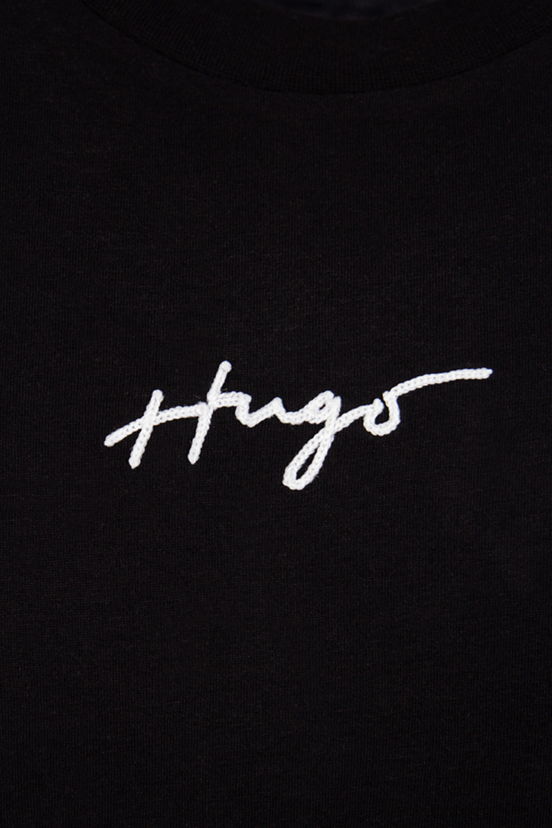 Hugo Boss T-shirt Dontevideo 86471 Zwart