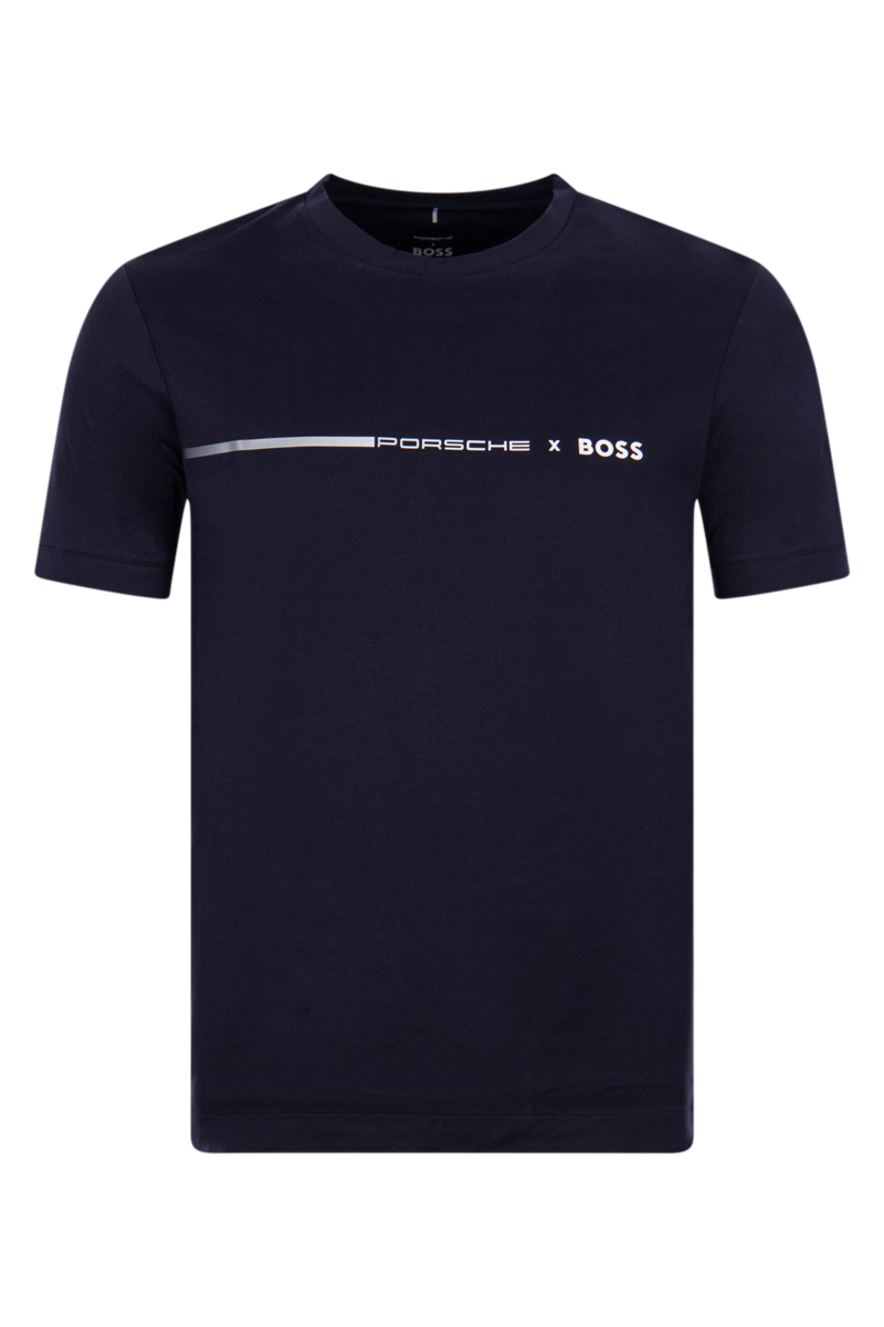 Hugo Boss T-shirt Tiburt 50492425 D-blauw