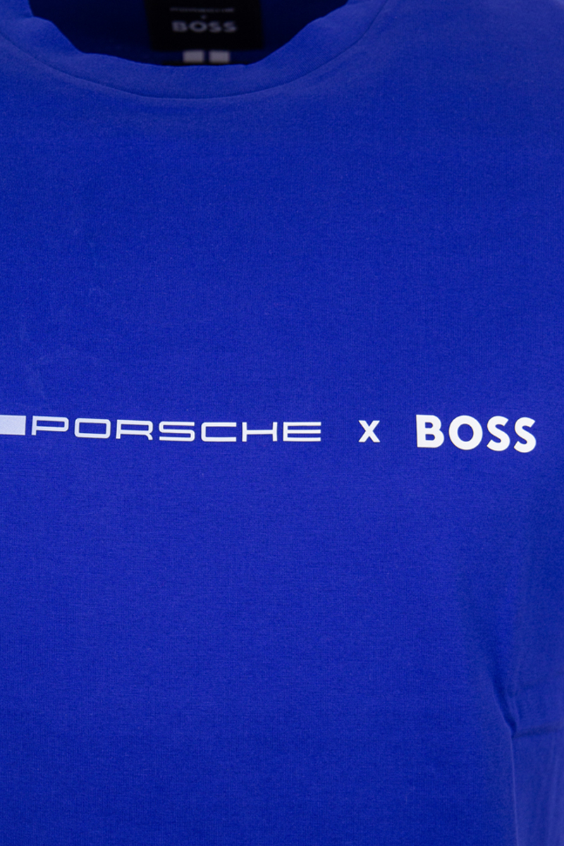Hugo Boss T-shirt Tiburt 50492425 Blauw