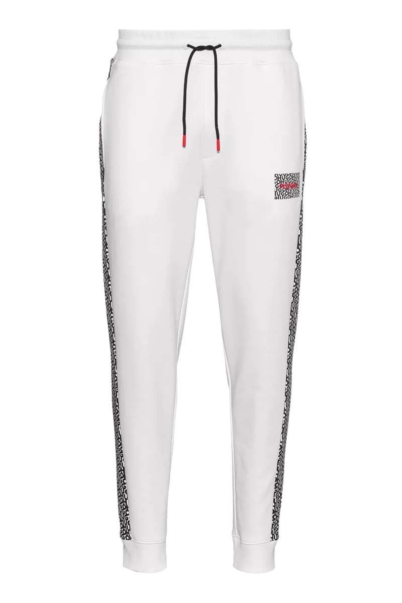 Hugo Boss Jogging Broek 50472725 Dacino Wit