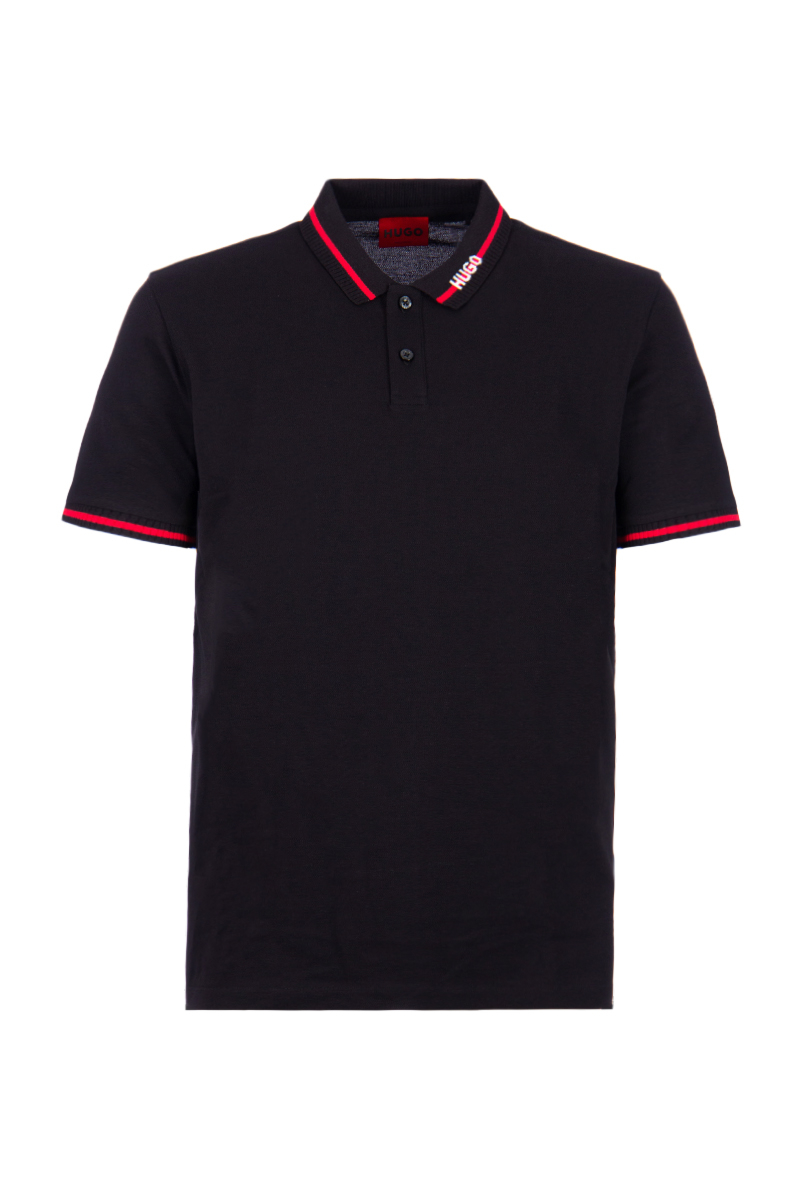 Hugo Boss Polo 50471665 Dostner Zwart