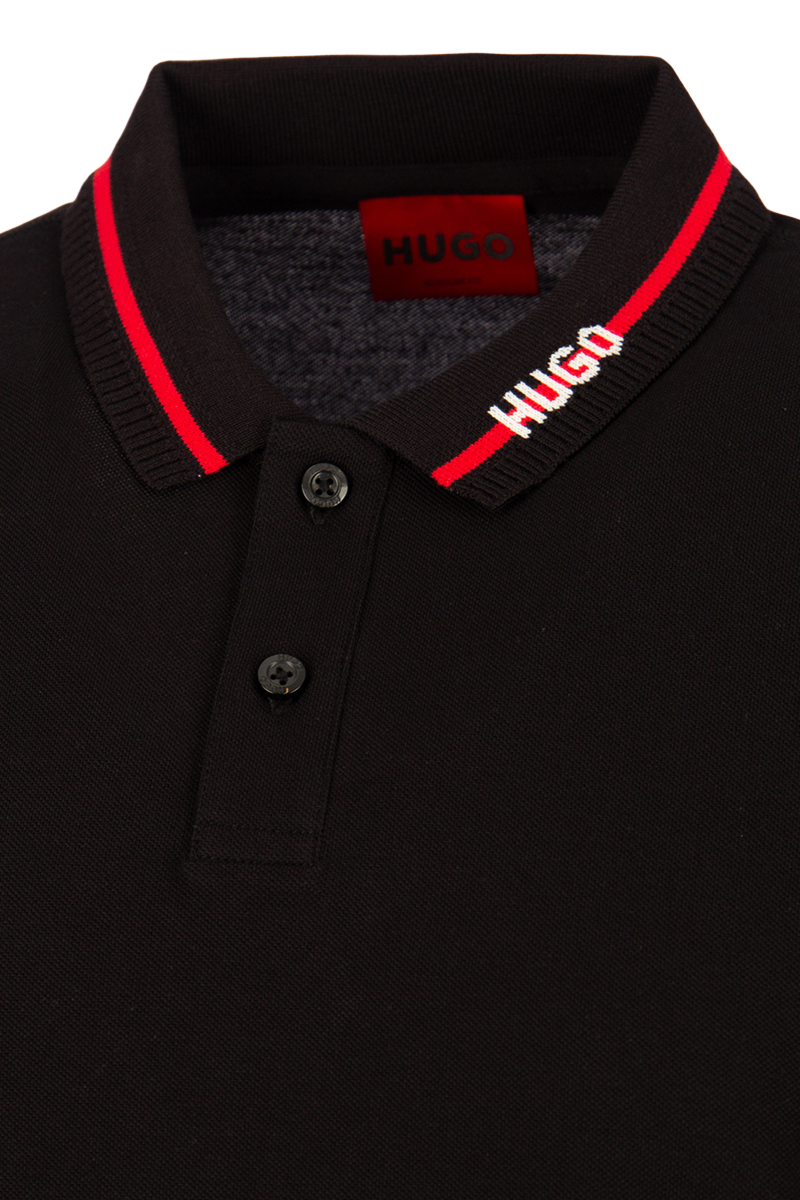 Hugo Boss Polo 50471665 Dostner Zwart