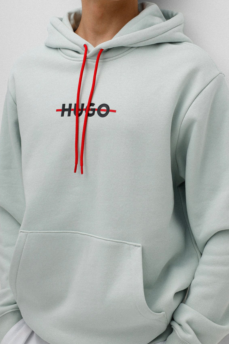 Hugo Boss Sweater 50481153 Daffleck L-groen