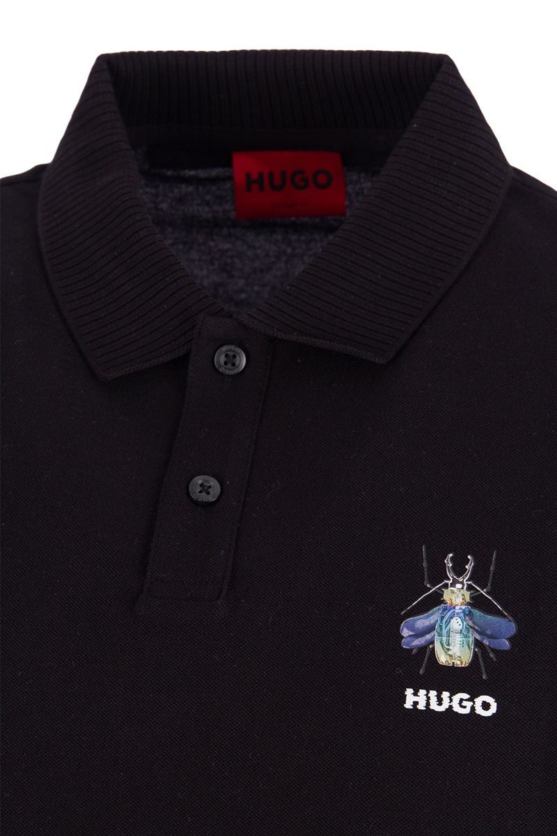 Hugo Boss Polo Dichio Zwart