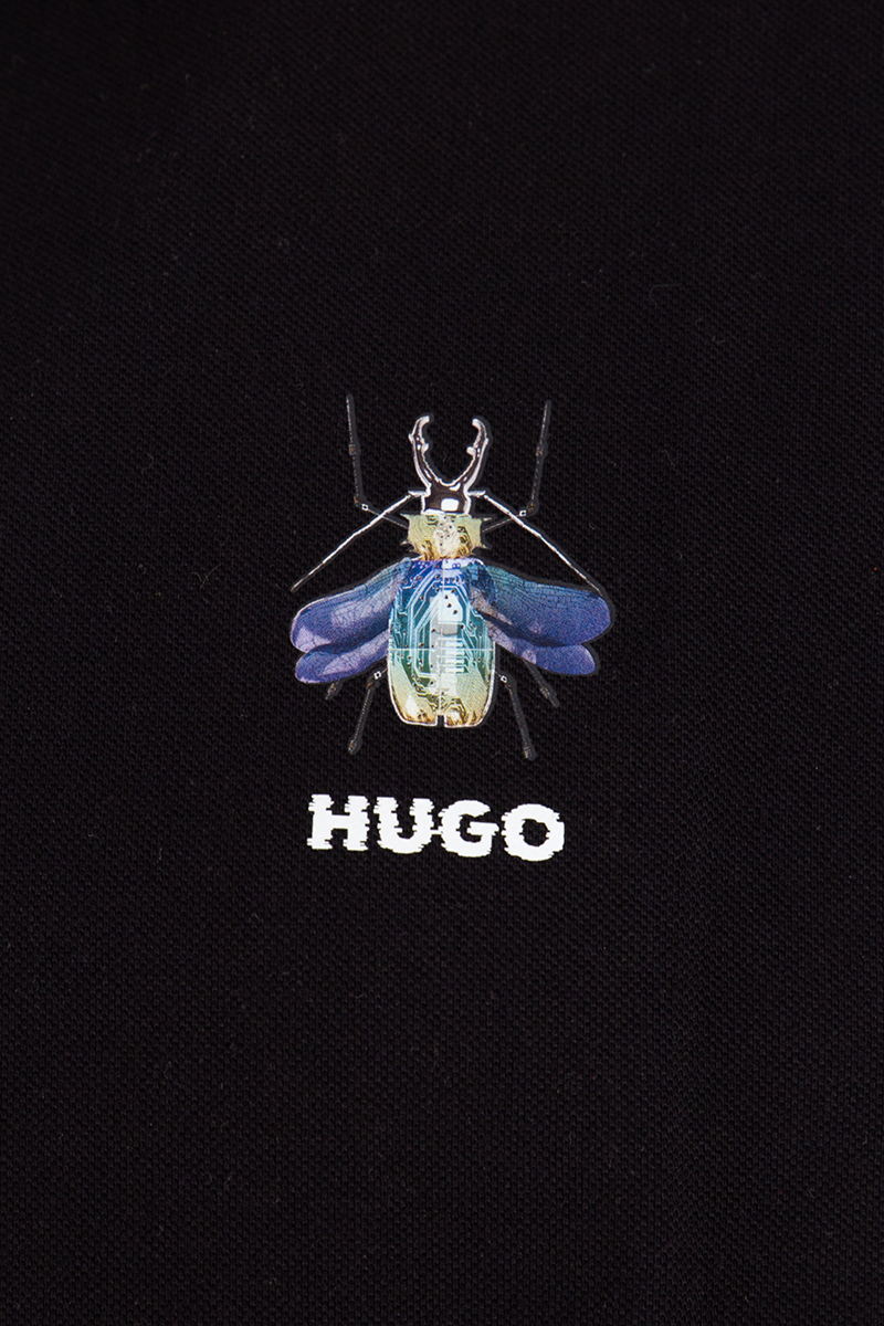Hugo Boss Polo Dichio Zwart