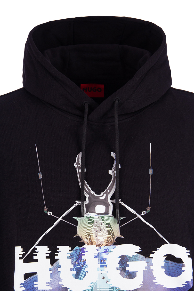 Hugo Boss Sweater Dyberbug Zwart