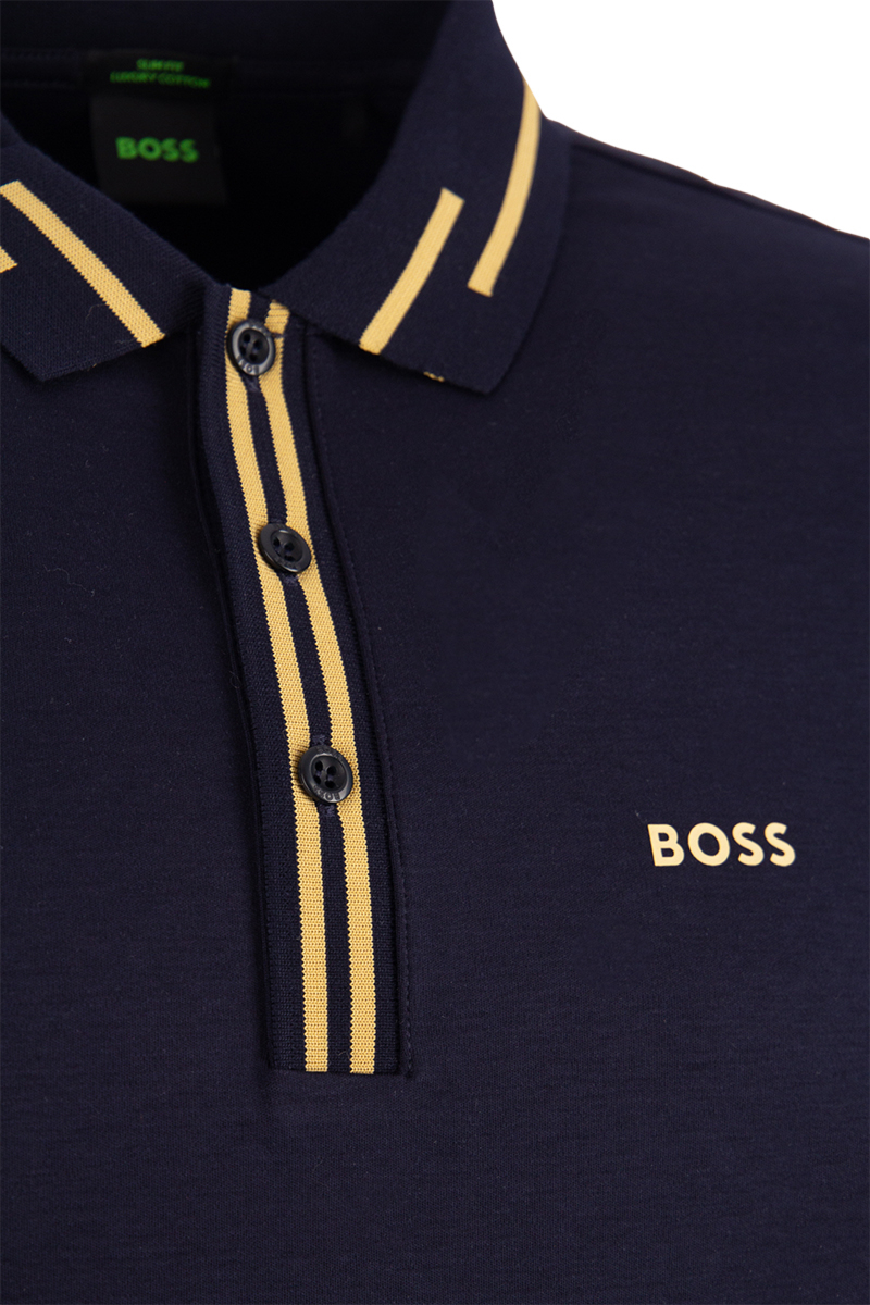 Hugo Boss Polo Paule 1 D-blauw