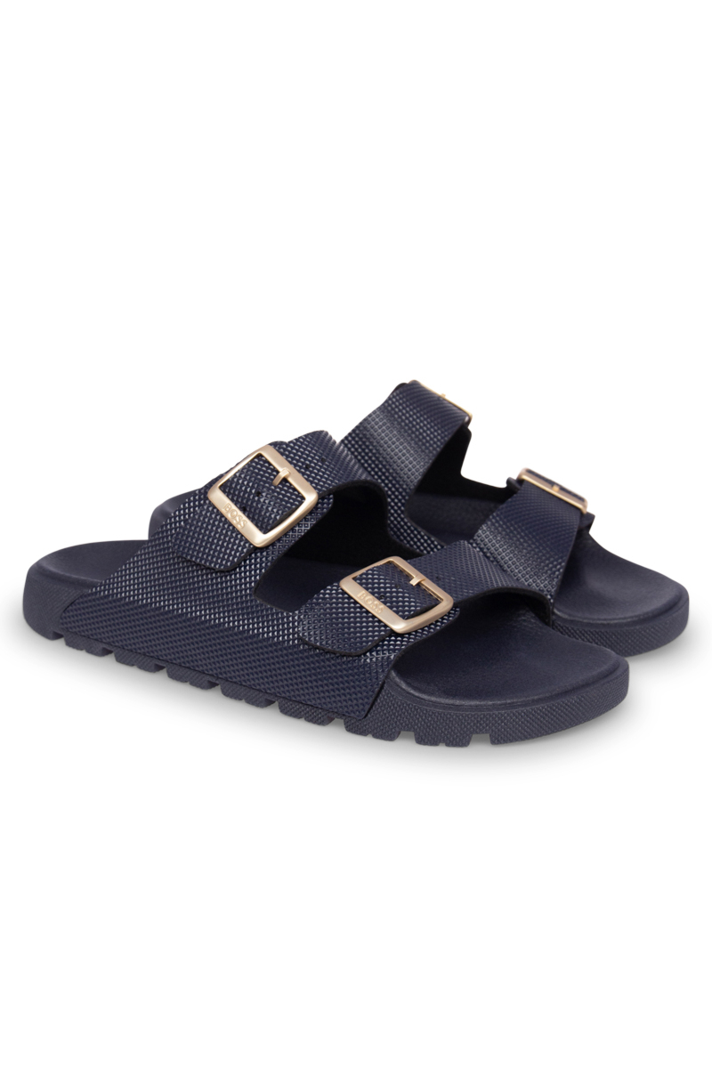 ziek Optimaal Revolutionair Hugo Boss Surfley-Sand Slippers 407 Blauw