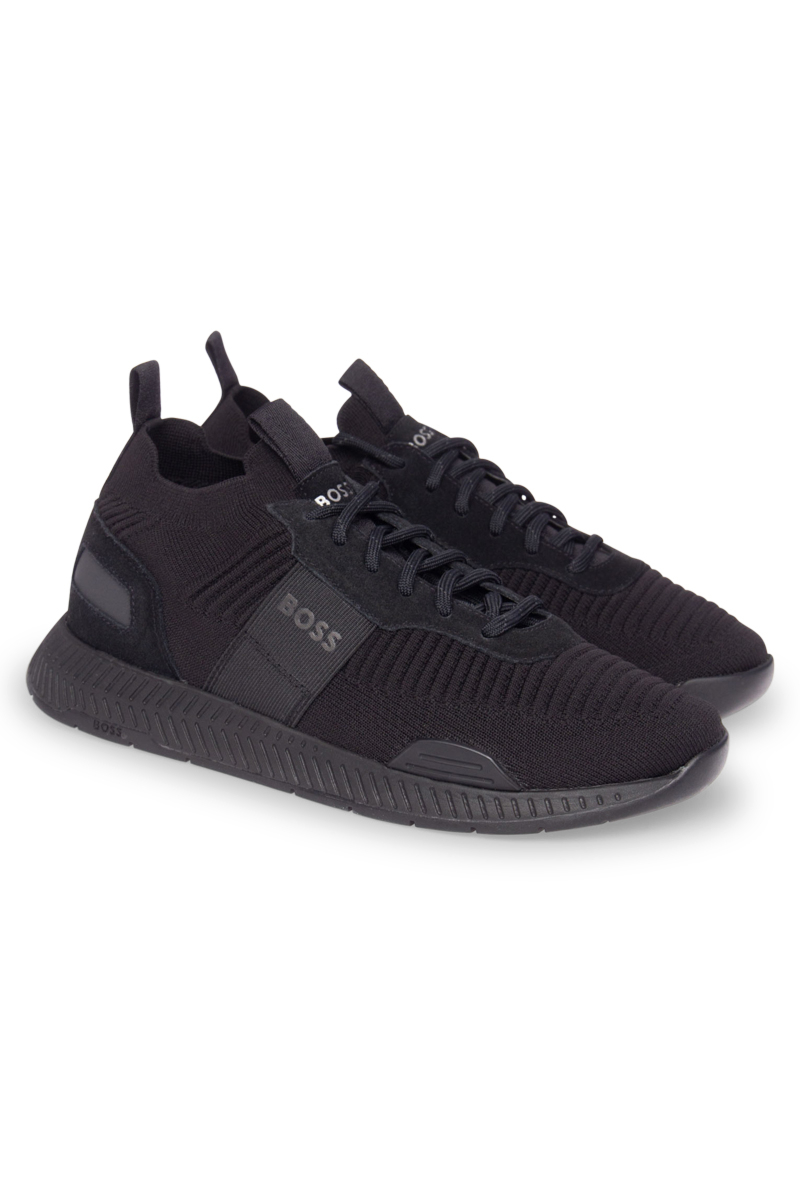 Hugo Boss Schoenen Titanium Runn 50470596 Zwart