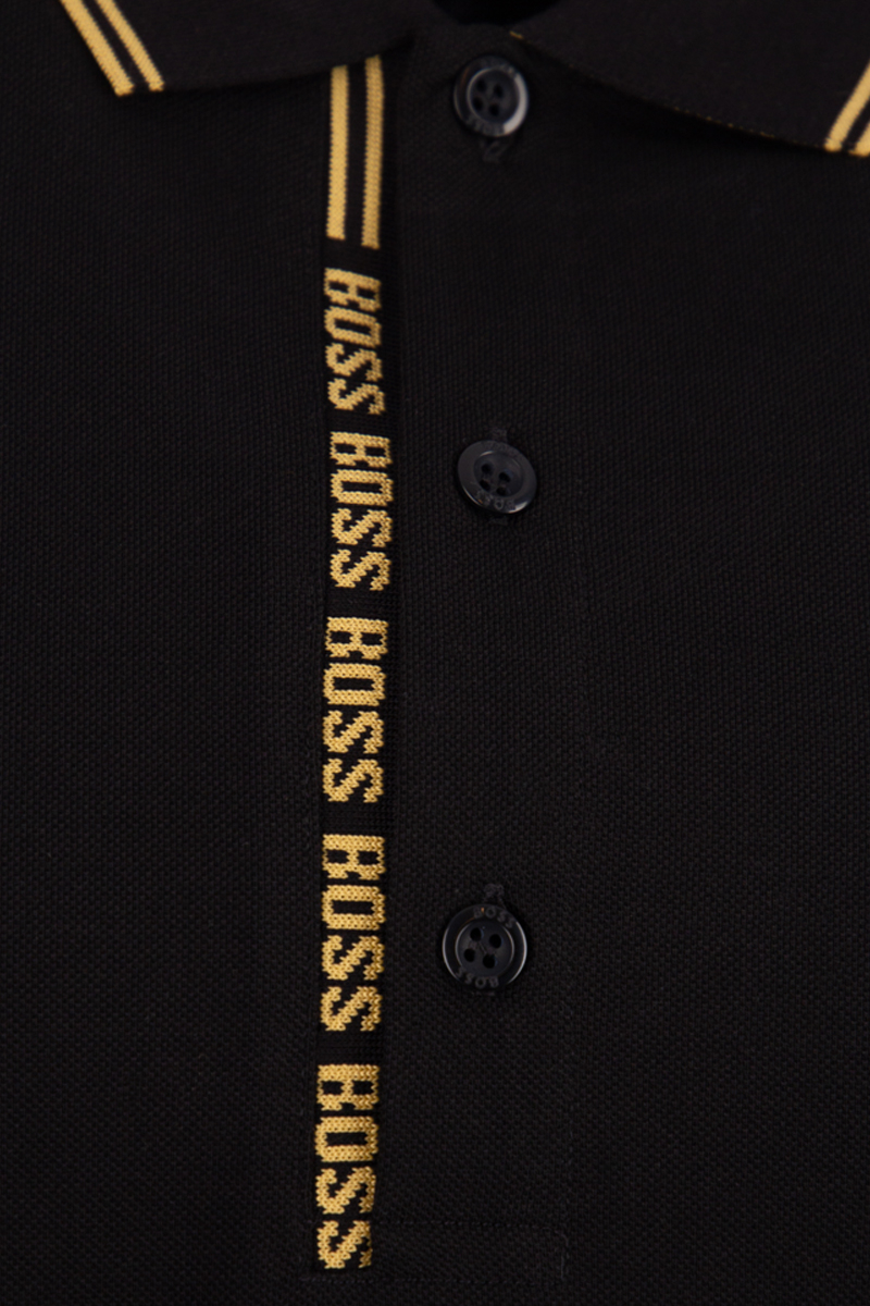Hugo Boss Polo 50475649 Pleesy Zwart