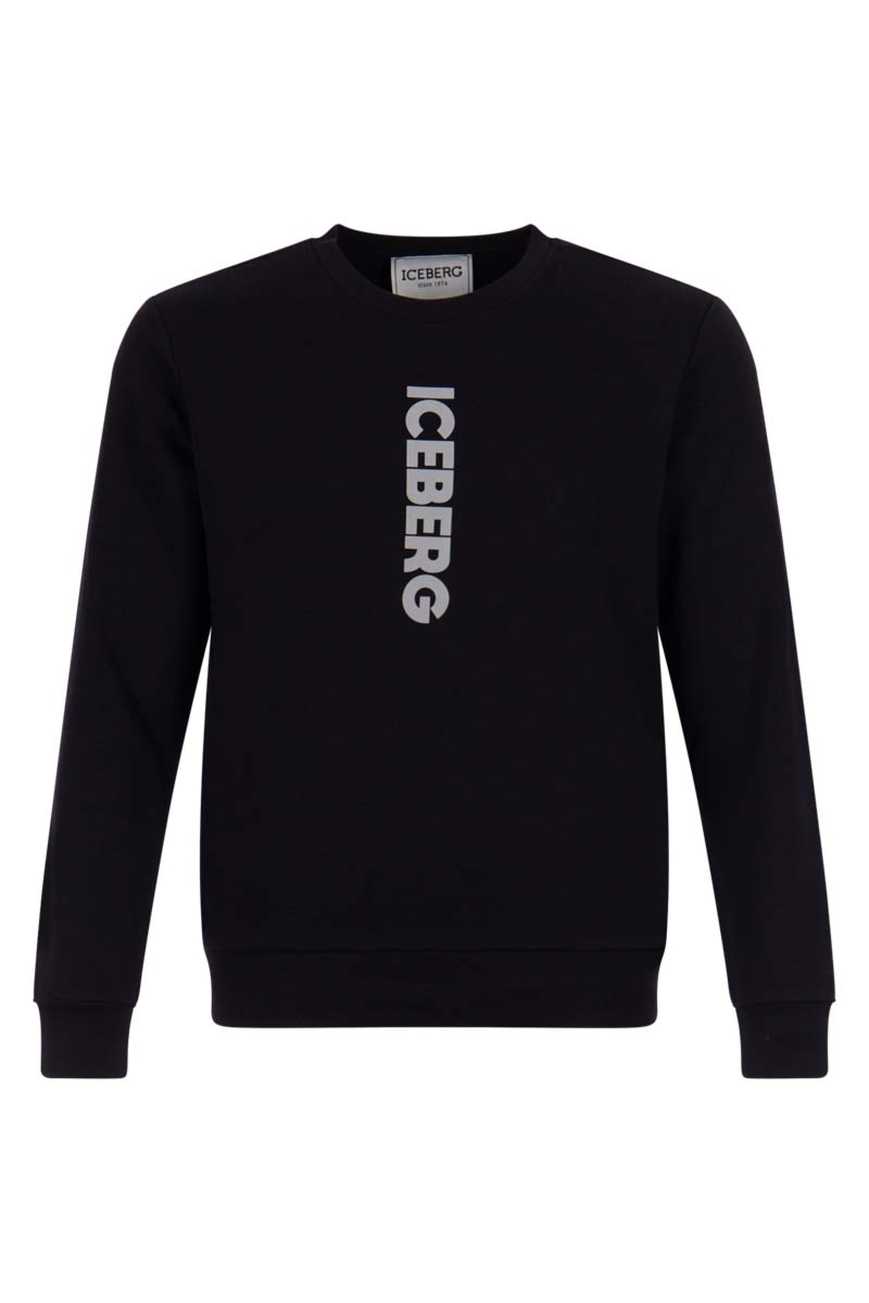 Zuivelproducten tijdschrift rooster Iceberg Sweater E015-6302 Zwart