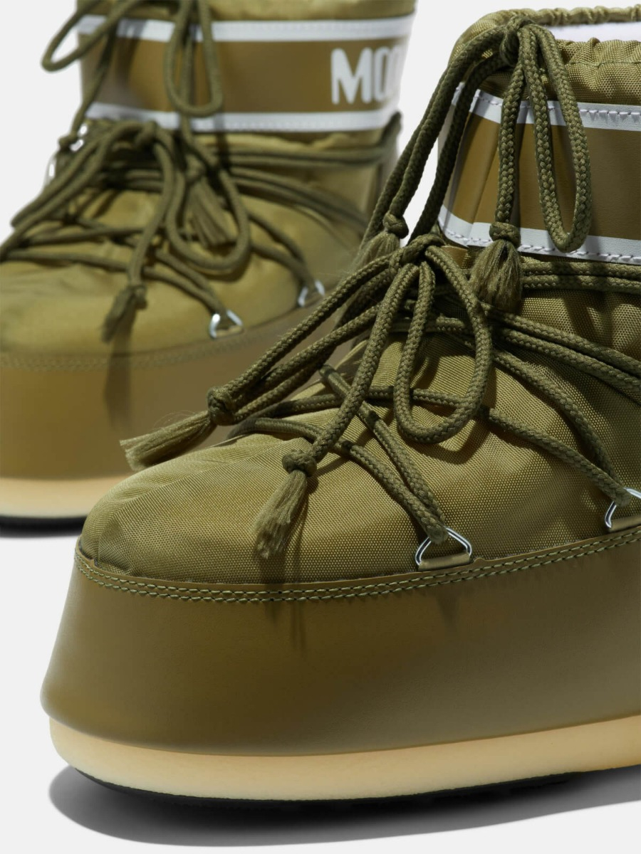 Moon Boot Schoenen Icon Low Nylon Army