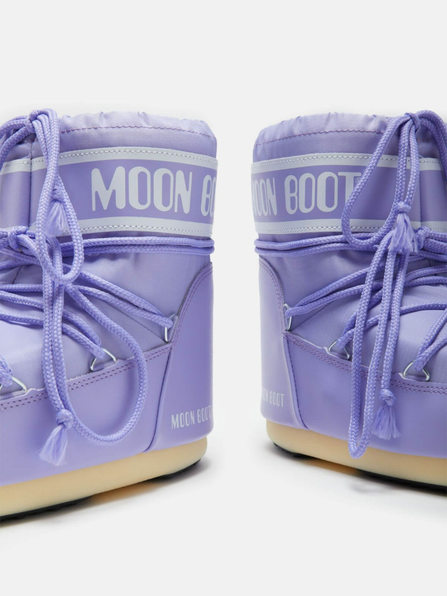 Moon Boot Schoenen Icon Low Nylon Lila