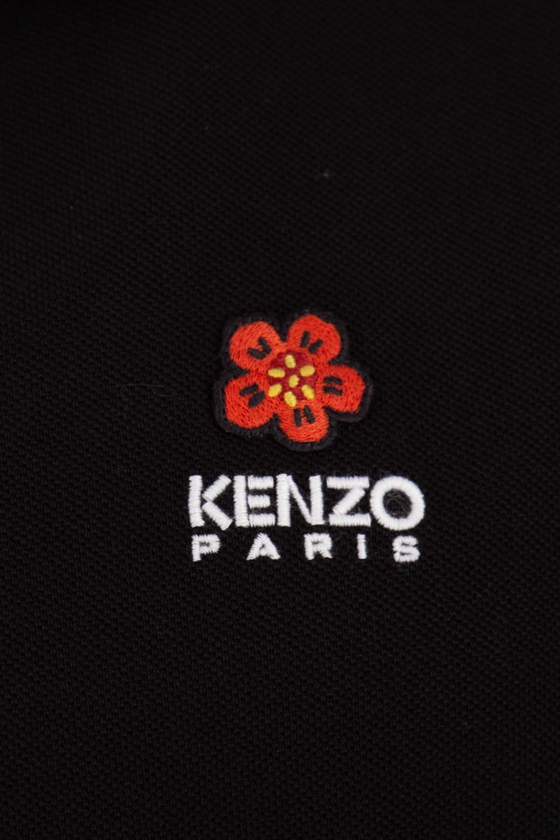 Kenzo Polo Fc65po0024pu Zwart