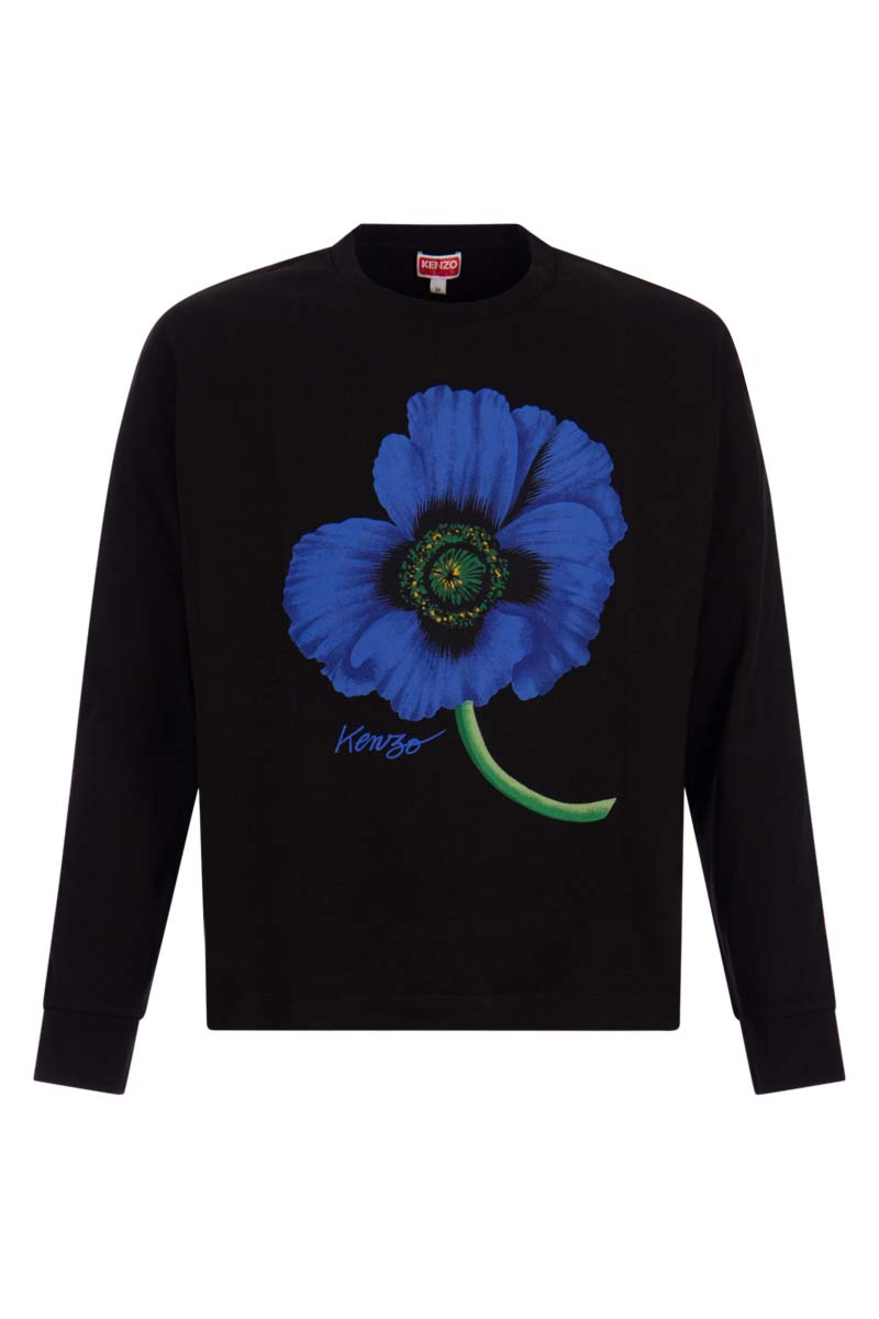 Kenzo T-shirt Fc65ts4174sy Zwart