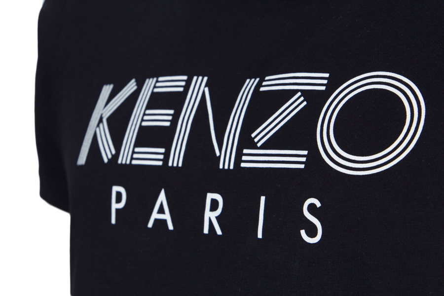Laag piano tempo Kenzo Classic Paris T-Shirt Zwart