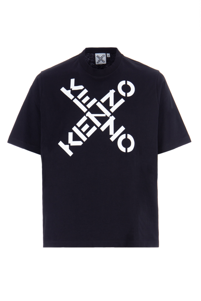Noodlottig kalender Articulatie Kenzo FA65TS5024SJ BIG X KENZO SPORT T-Shirt Zwart