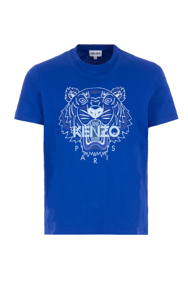 methaan veiling Lokken Kenzo Tiger Classic T-Shirt 71 Royal Blue