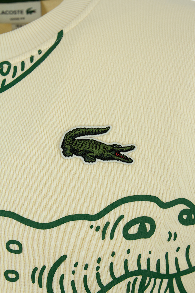 Lacoste Sweater Sh8248 Off White
