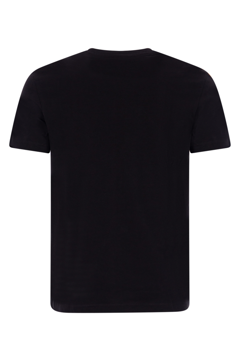 Lacoste T-shirt Th5071 Zwart