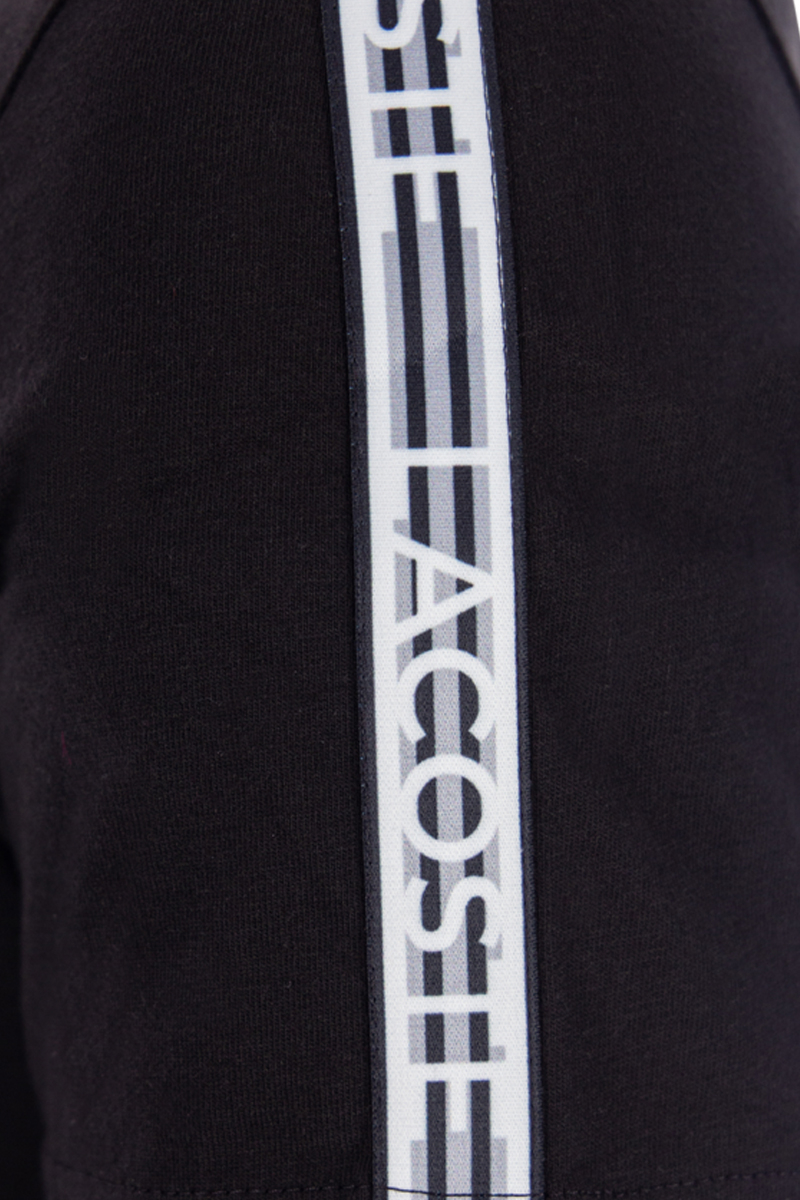 Lacoste T-shirt Th5071 Zwart