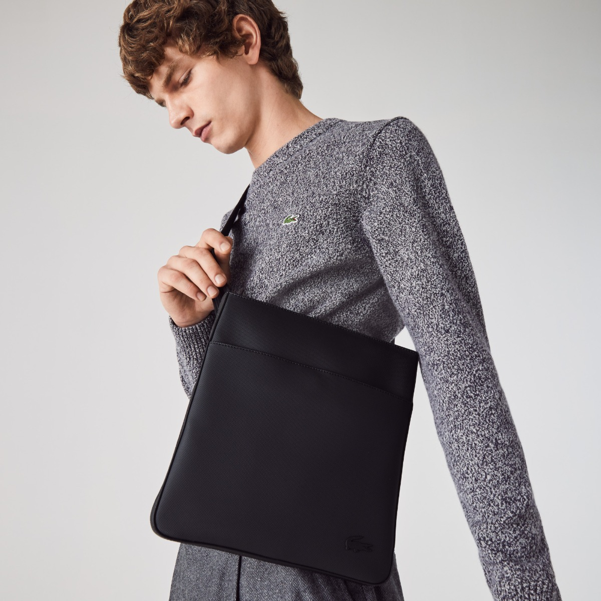 Lacoste Tas Nh2850hc Zwart