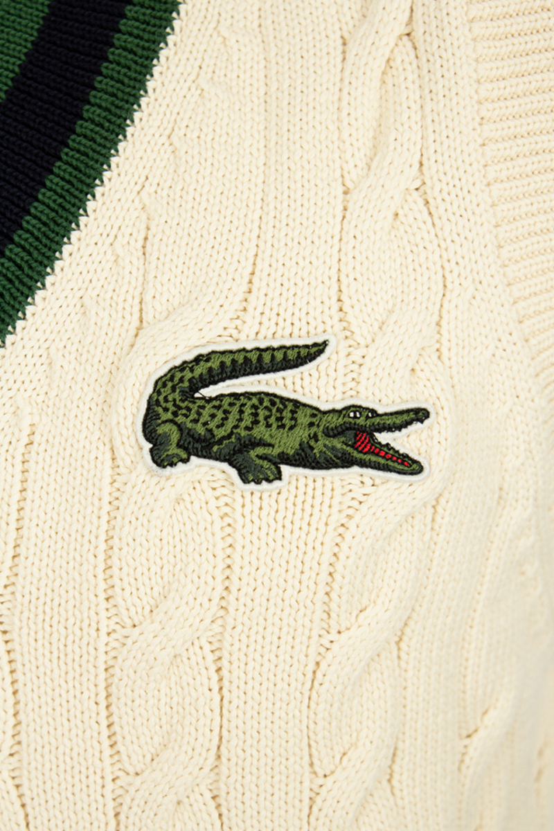 Lacoste Trui Ah6446 Off White