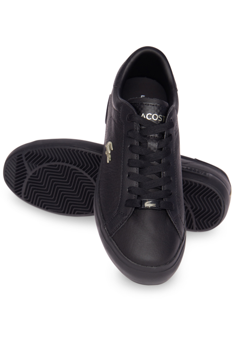 Lacoste Schoenen Powercourt Qsp Zwart