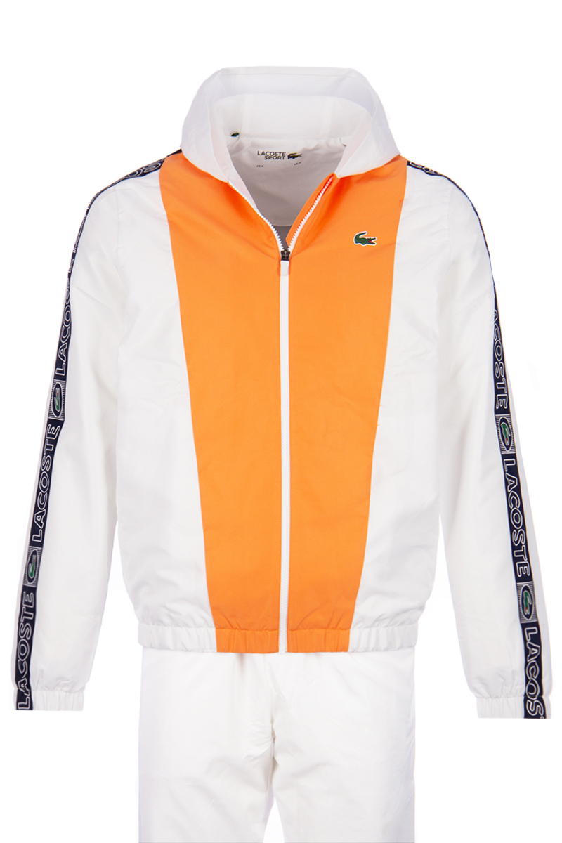 fenomeen oppakken Vast en zeker Lacoste Trainingspak WH0874 Wit