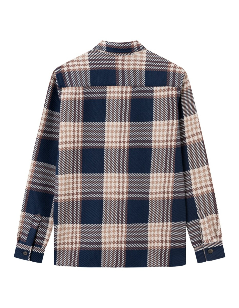Les Deux Shirt Jesse D-blauw