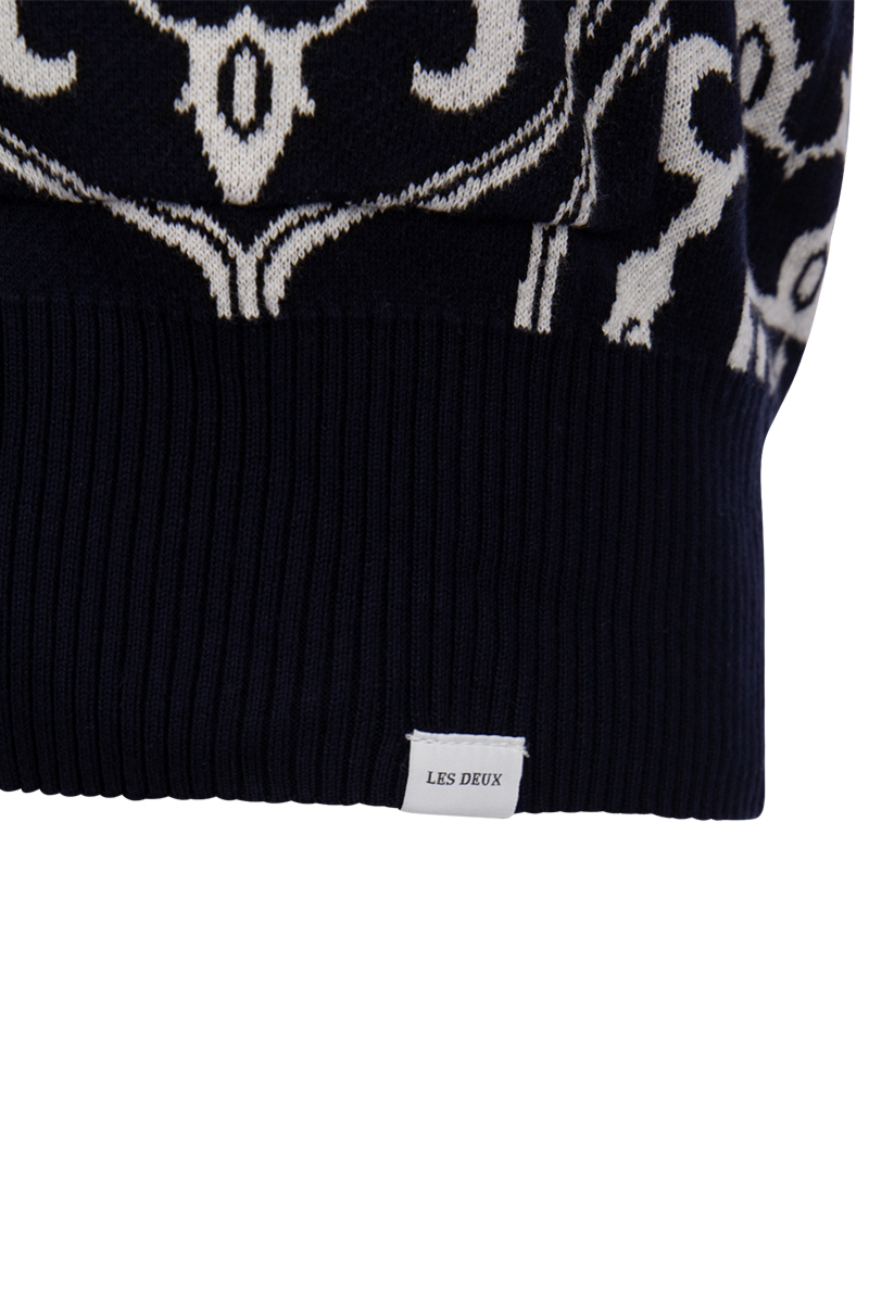 Les Deux Trui Ldm310074 D-blauw