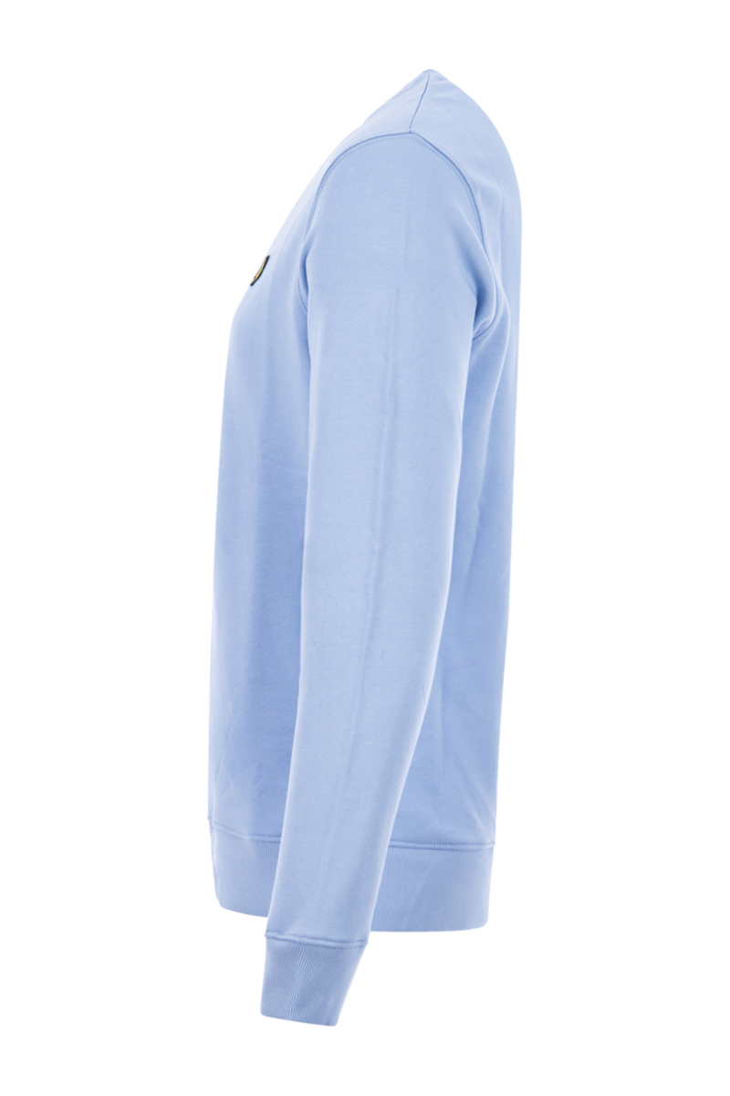 Lyle And Scott Sweater Crew Neck Sweatshirt L-blauw