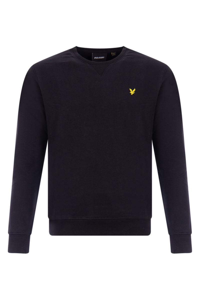 Lyle And Scott Sweater Crew Neck Sweatshirt Zwart