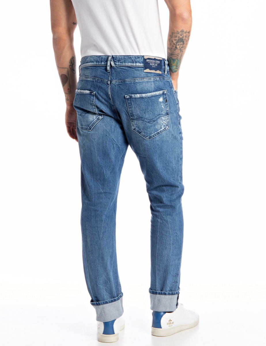 Replay Jeans M1021e.000319 36r Blauw