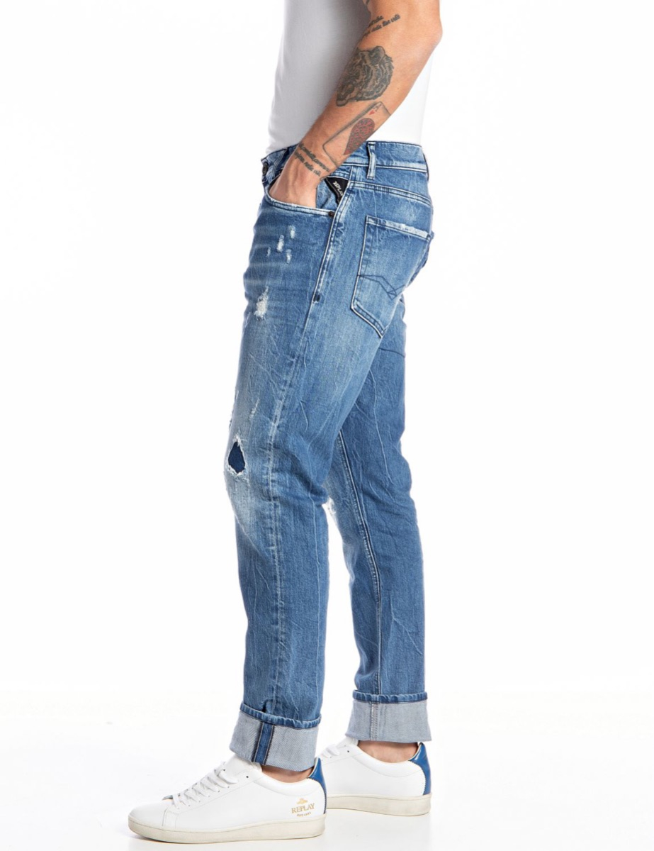 Replay Jeans M1021e.000319 36r Blauw