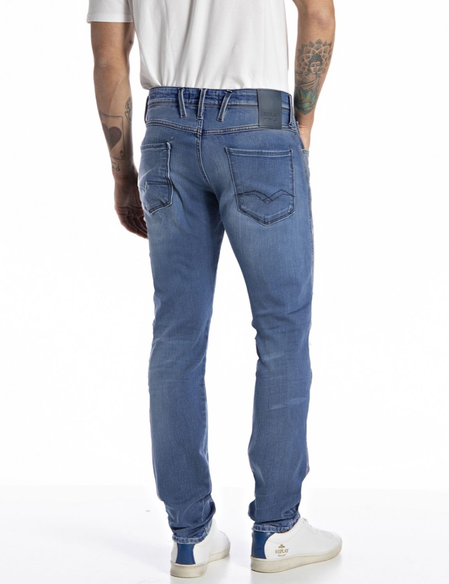 Replay Jeans M914y.000.661 Hy3 Blauw