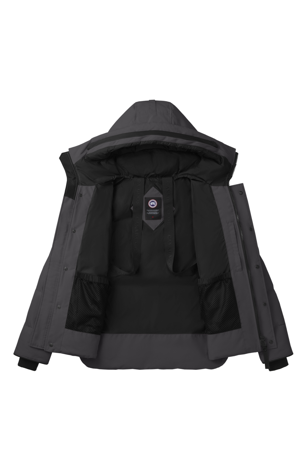 Canada goose tussen jas top