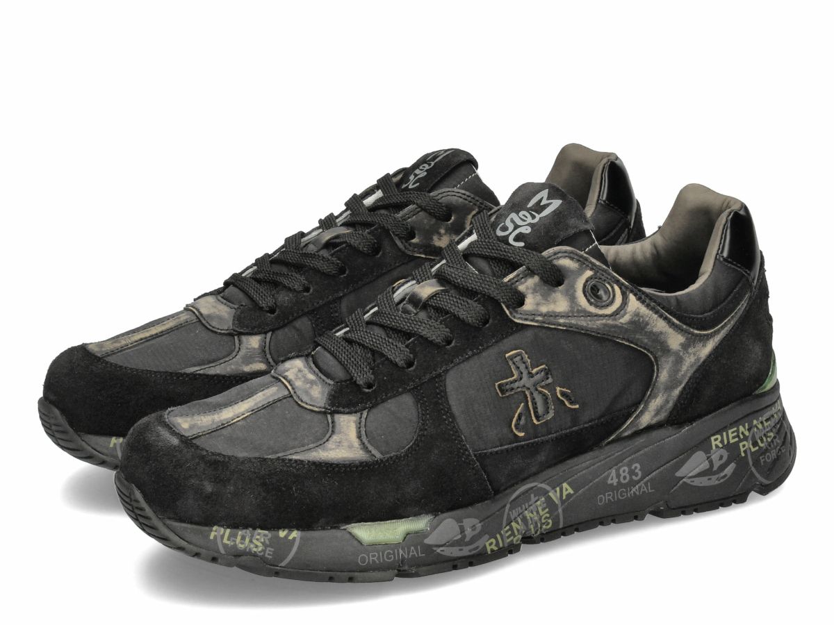 Premiata Schoenen Mase 001 Zwart