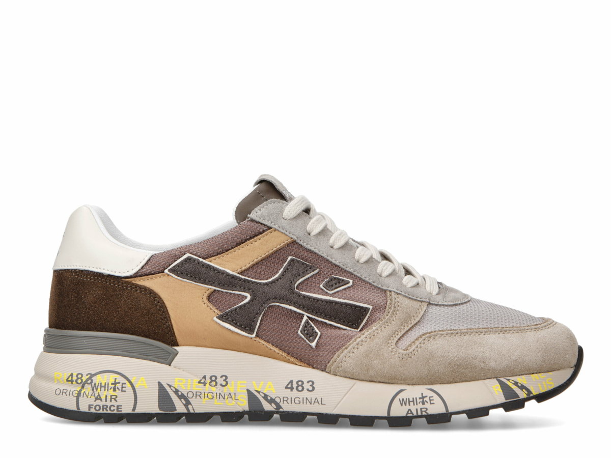 Premiata Schoenen Mick 002 L-bruin