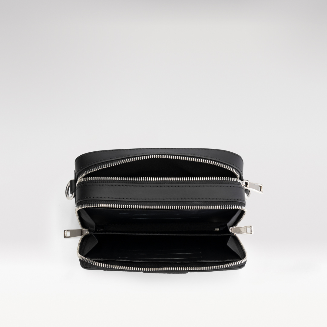 Confirm Tas Mini Pouch Patterned Zwart