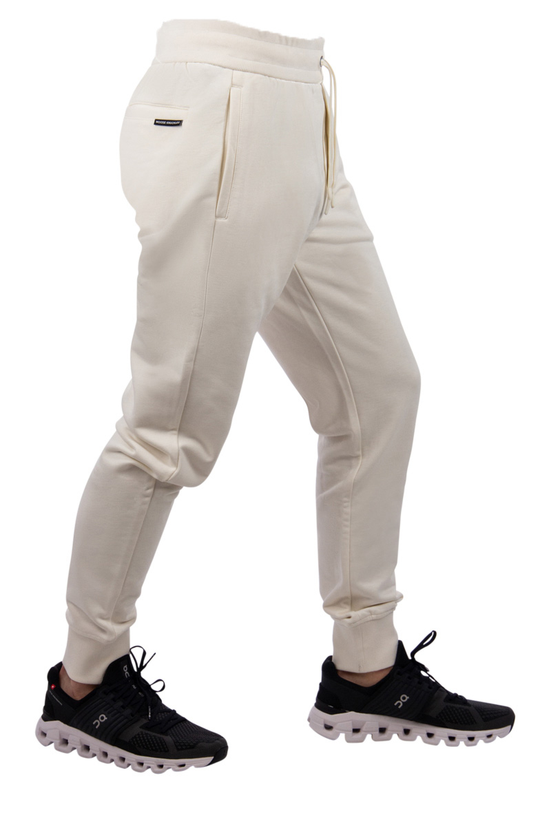 Moose Knuckles Jogging Broek M13mr753 Off White