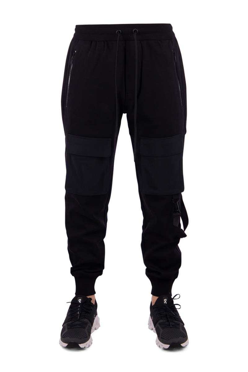 Moose Knuckles Pantalon M13mr799 Zwart