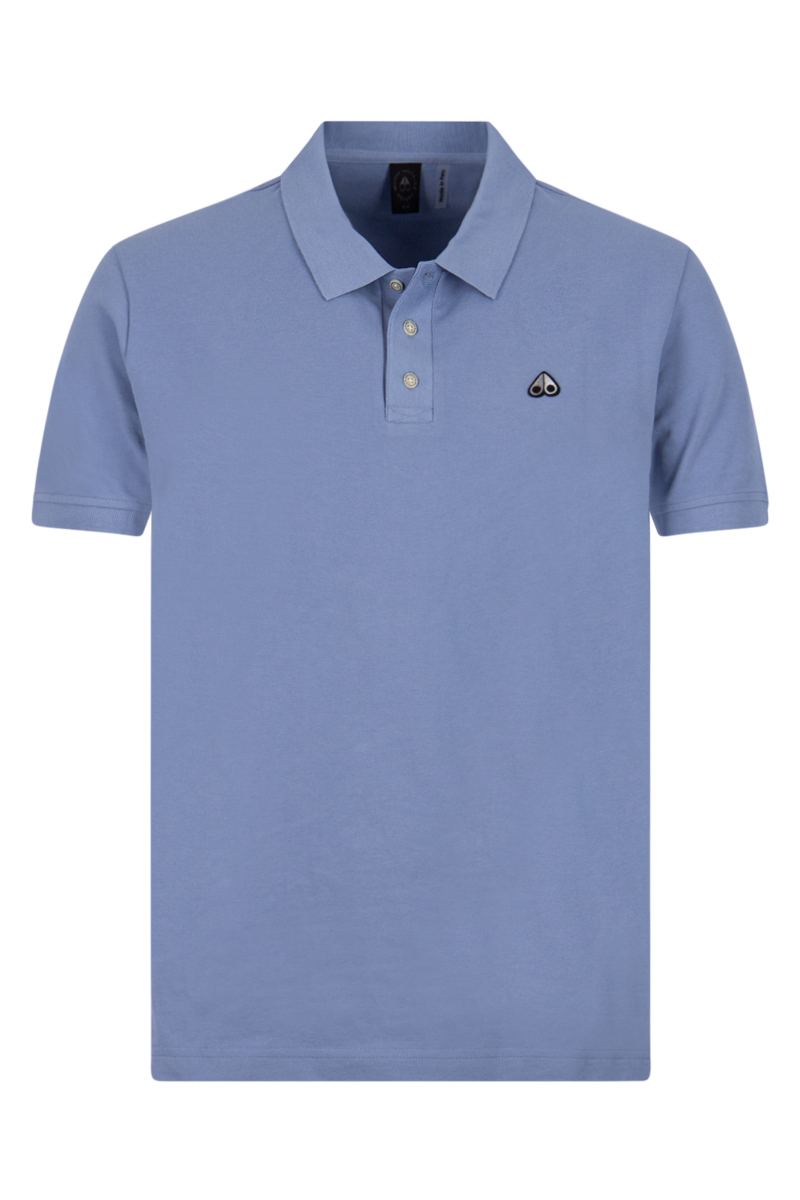 Moose Knuckles Polo M12mt712 L-blauw
