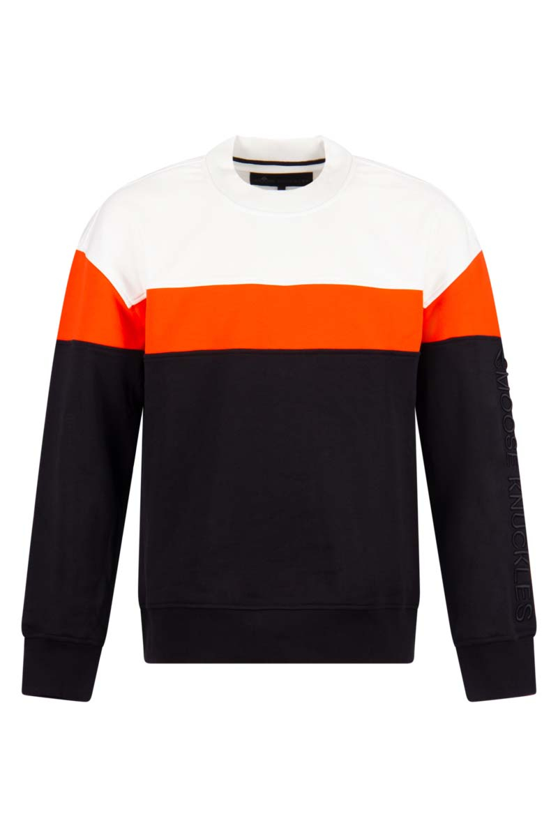 Moose Knuckles Sweater Grange Sweatshirt Zwart