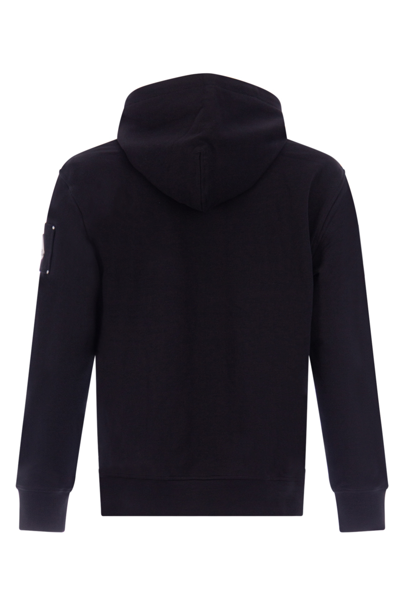 Moose Knuckles Sweater Hartsfield Hoodie Zwart