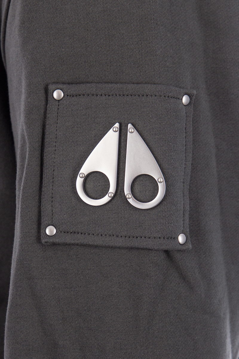 Moose Knuckles Sweater Hartsfield Crew Groen