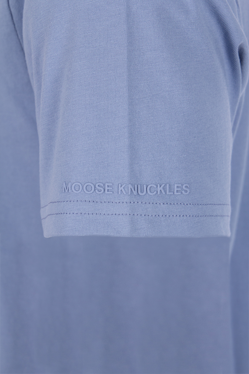 Moose Knuckles T-shirt M12mt717 L-blauw
