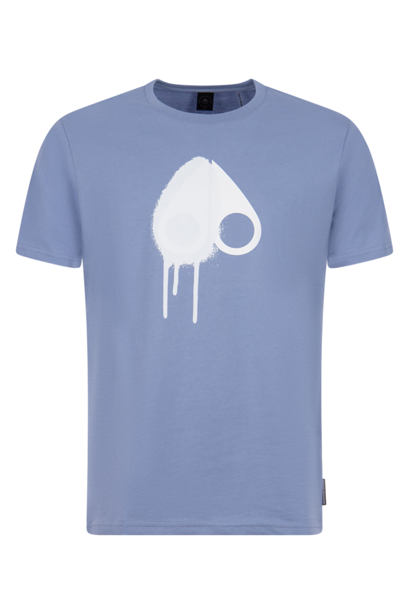 Moose Knuckles T-shirt M12mt717 L-blauw