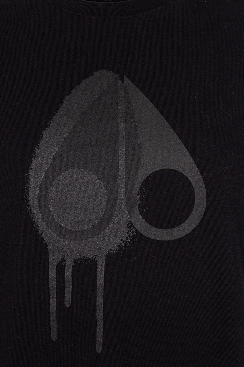 Moose Knuckles T-shirt M12mt717 Zwart